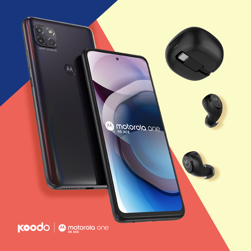Motorola one 5G Ace Promo
